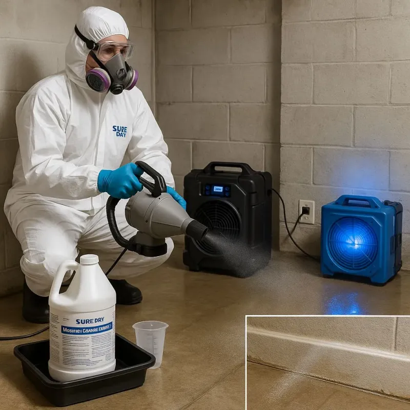 Sanitization and Odor Removal process in Florissant, MO
