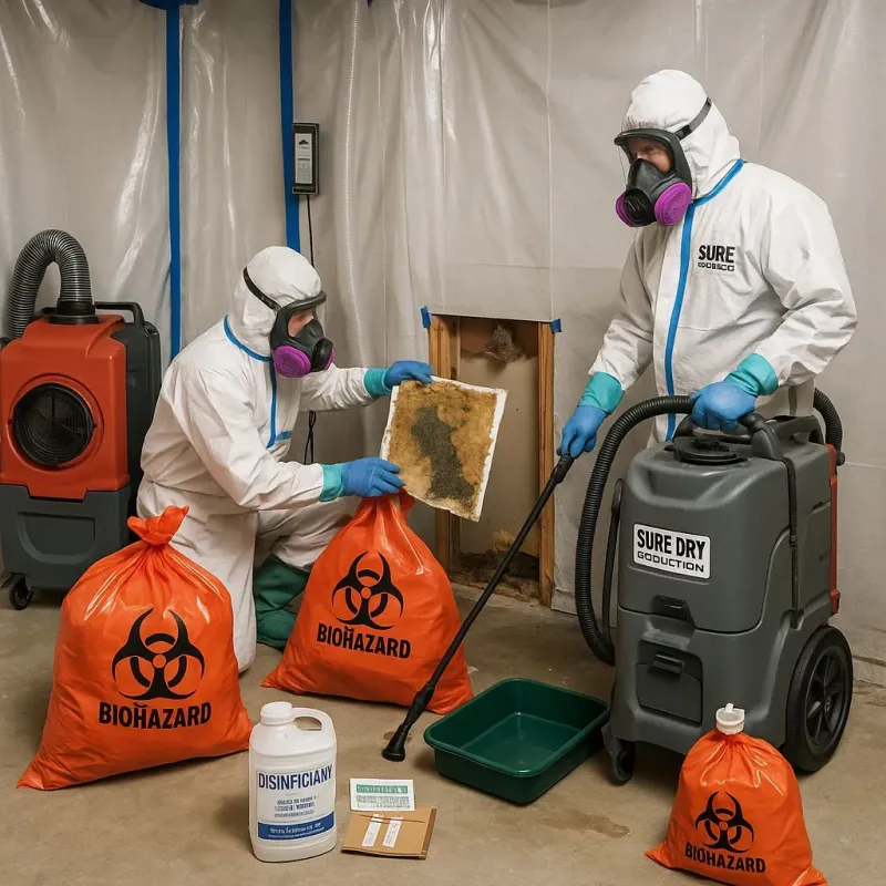 Contaminated Water Handling Protocols process in Florissant, MO